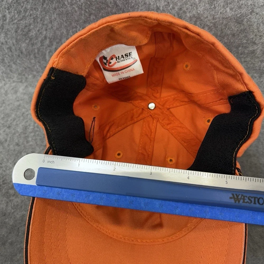 Tony Stewart 20 NASCAR Youth Hat Chase Authentics Orange Stretch Cap